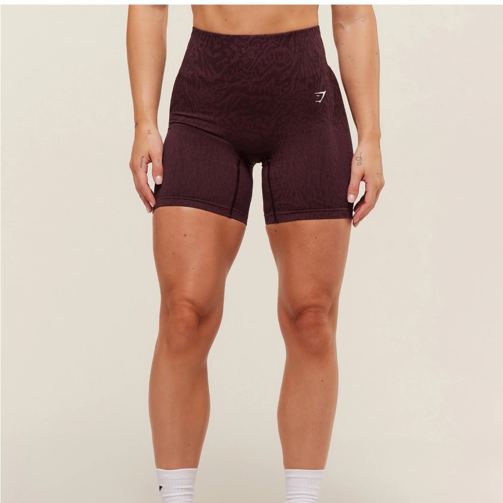 Gymshark Adapt Safari Seamless Shorts - Cherry Purple